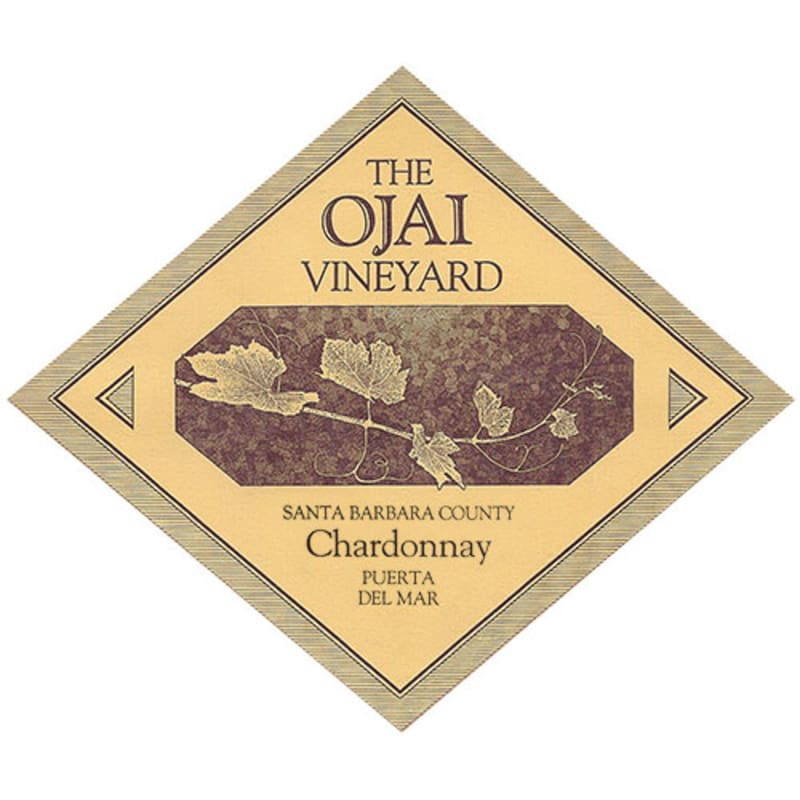 Ojai Puerta del Mar Chardonnay 2015 Front Label