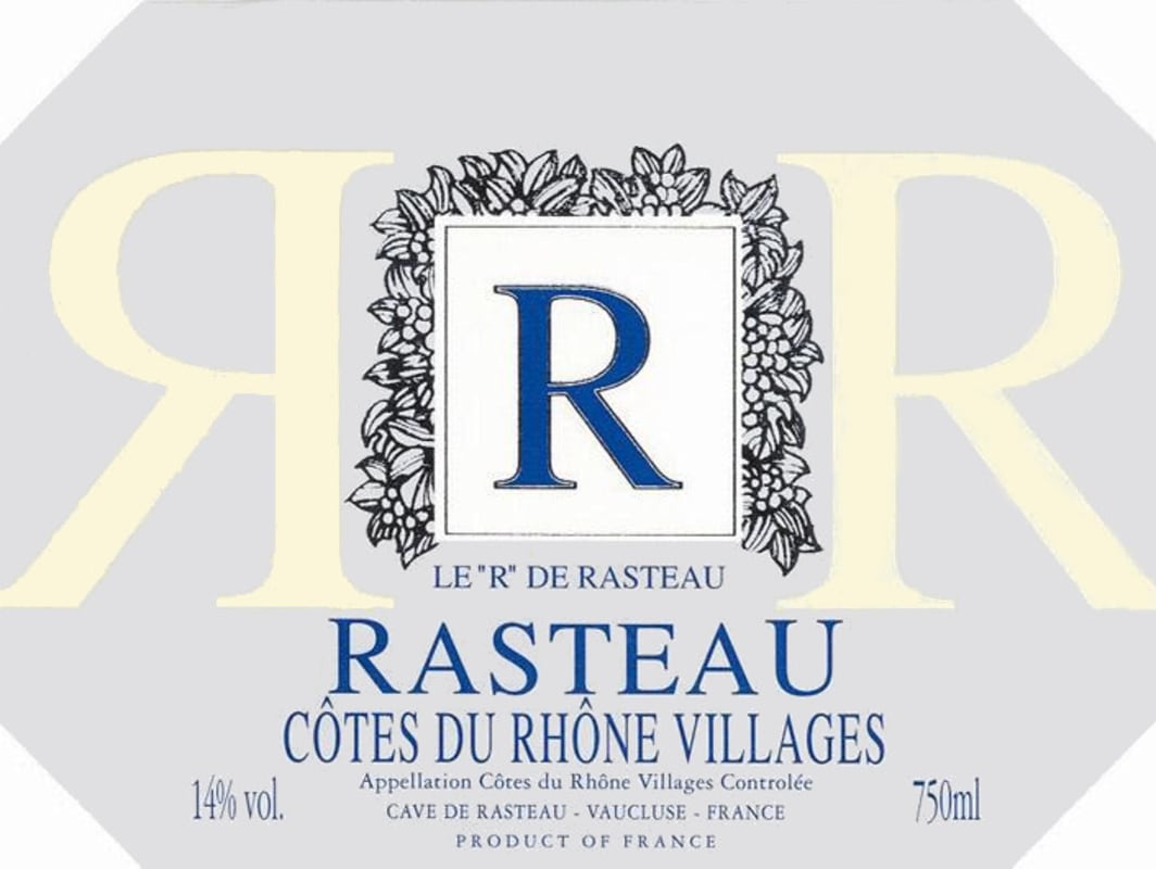 Cave de Rasteau Cotes du Rhone Villages le R 2011 Front Label
