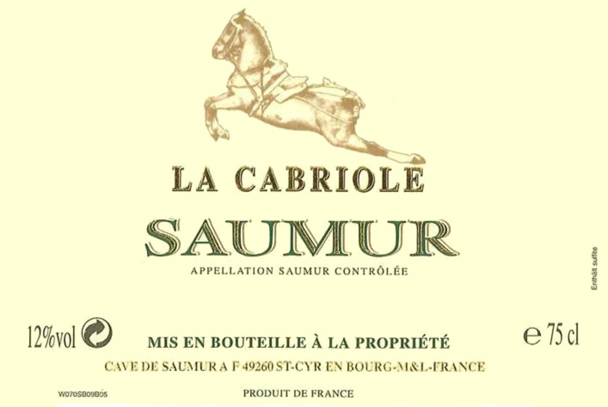 Cave de Saumur Saumur Blanc La Cabriole 2014 Front Label