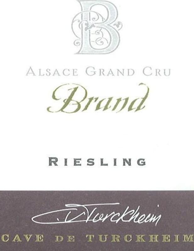 Cave de Turckheim Alsace Brand Grand Cru Riesling 2010 Front Label