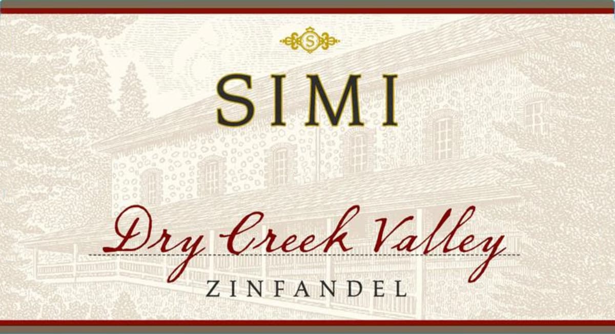 Simi Zinfandel 2013 Front Label