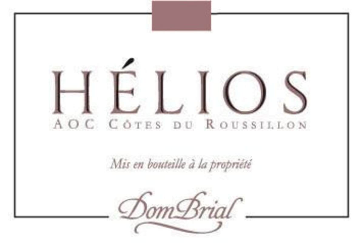 Cave des Vignerons de Baixas Cotes du Roussillon Helios Rouge 2012 Front Label