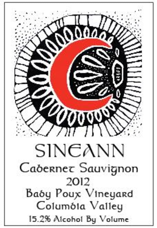 Sineann Baby Poux Cabernet Sauvignon 2012 Front Label