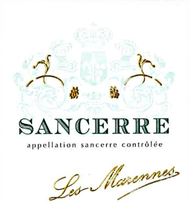 Cave des Vins de Sancerre Les Marennes 2015 Front Label