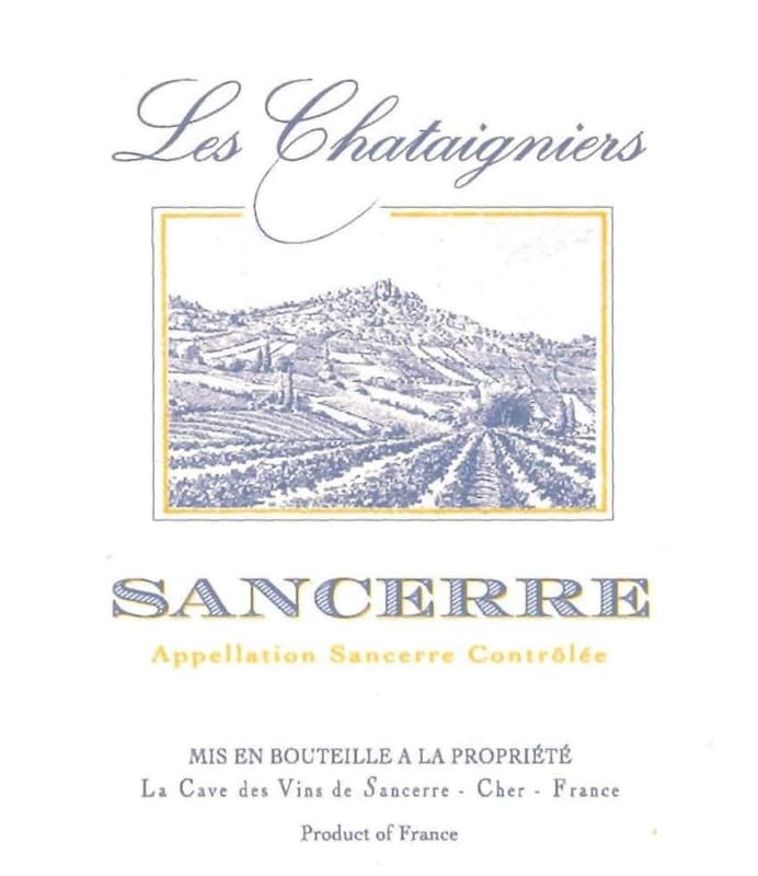 Cave des Vins de Sancerre Les Chataigniers 2010 Front Label
