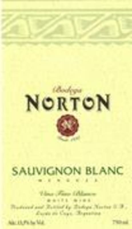 Bodega Norton Sauvignon Blanc 1999 Front Label