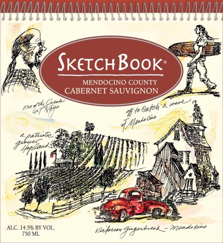 Sketchbook Cabernet Sauvignon 2013 Front Label