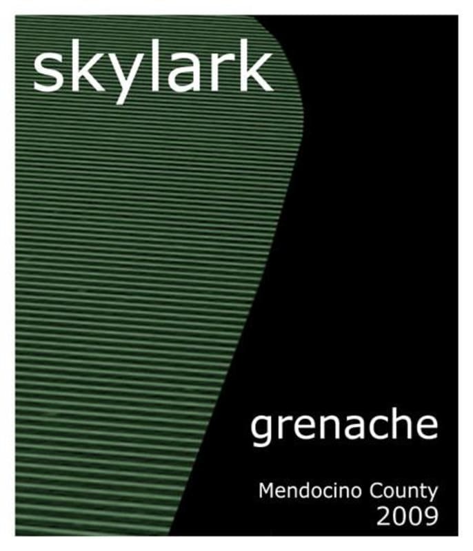 Skylark Grenache 2009 Front Label