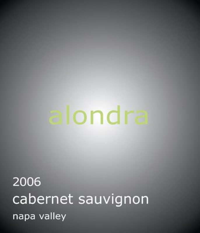 Skylark Alondra Cabernet Sauvignon 2006 Front Label