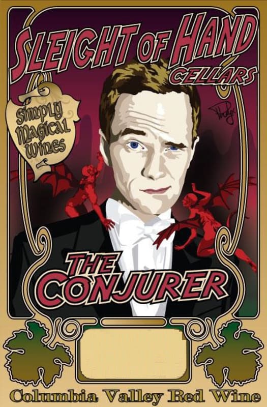 Sleight Of Hand The Conjurer Red 2014 Front Label