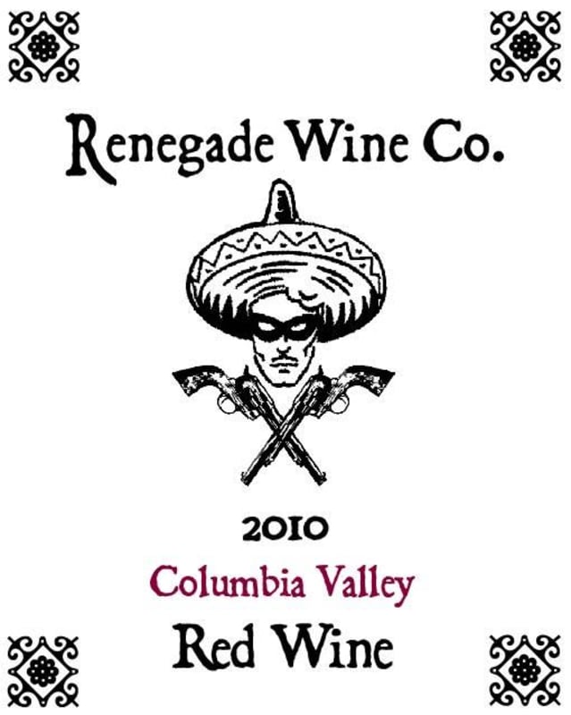Sleight Of Hand Renegade Wine Co. Red Wine 2010 Front Label