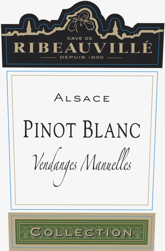 Cave de Ribeauville Collection Pinot Blanc 2010 Front Label