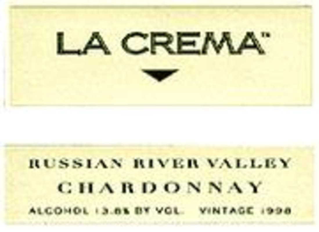 La Crema Russian River Chardonnay 1998 Front Label