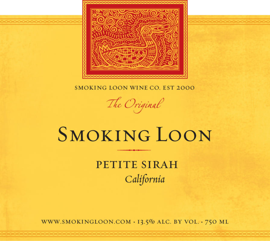 Smoking Loon Petite Sirah 2013 Front Label