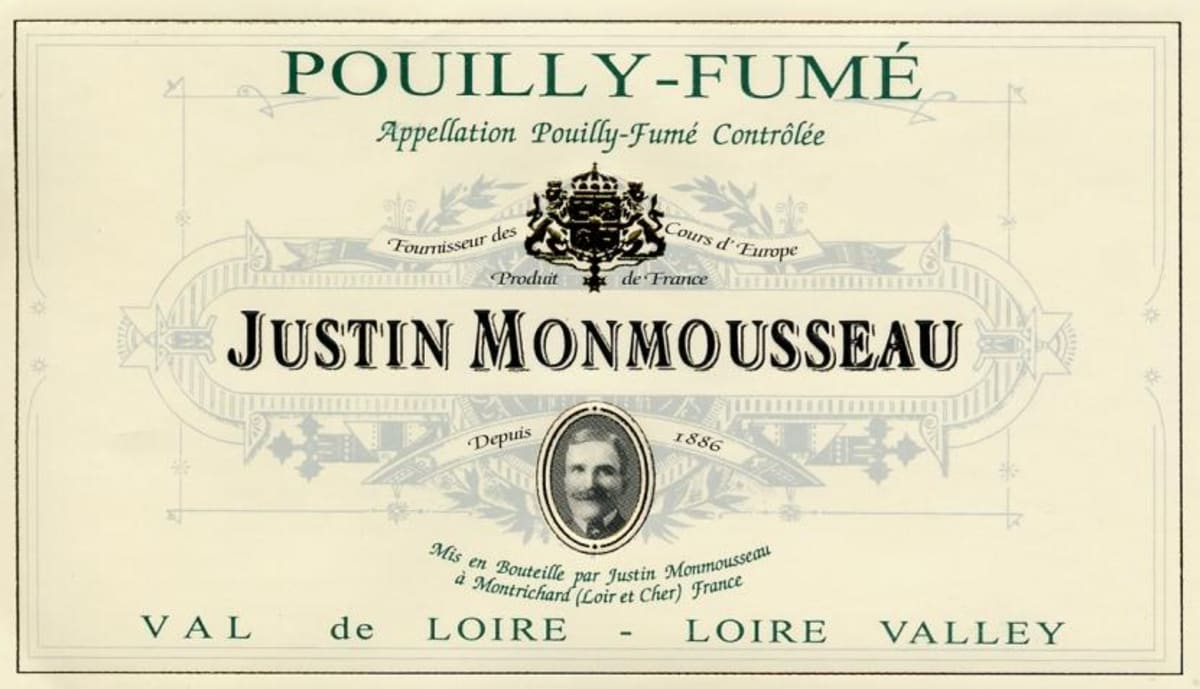 Caves Monmousseau Pouilly-Fume 2013 Front Label