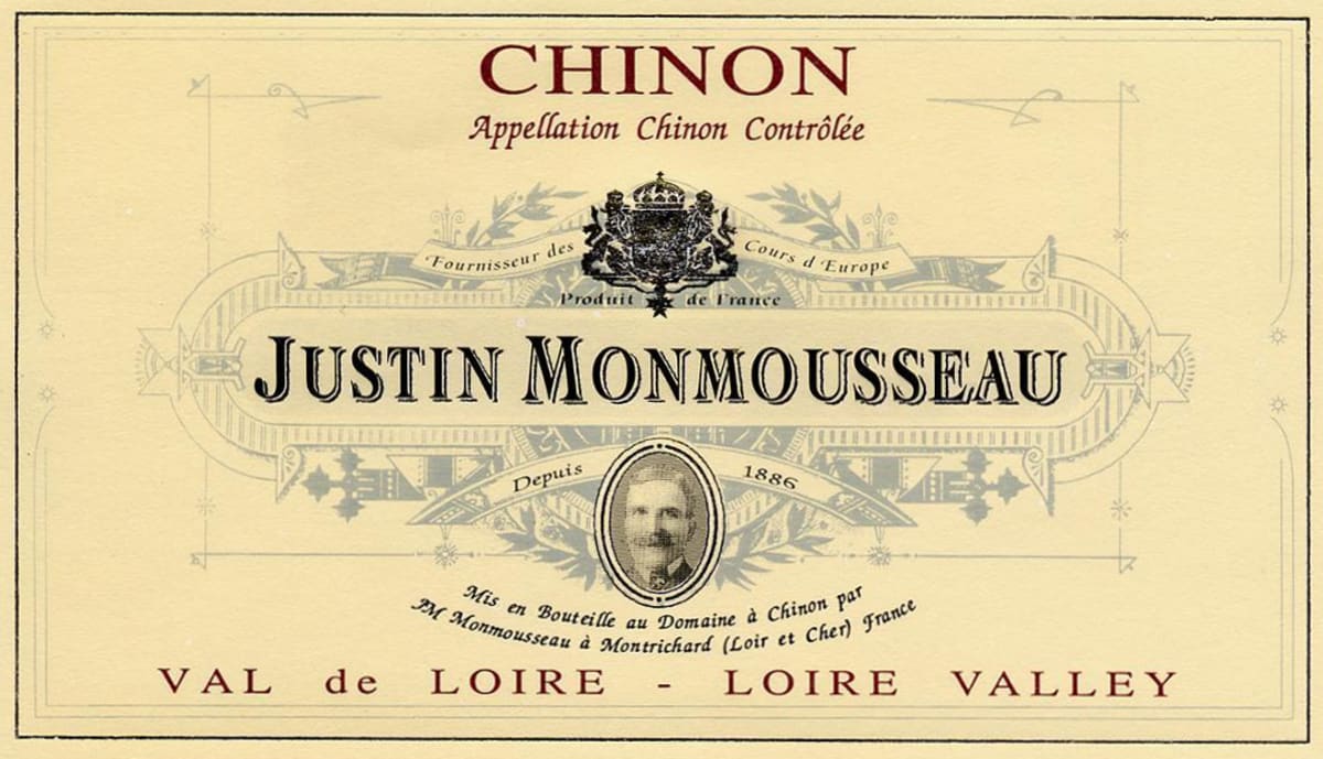 Caves Monmousseau Chinon 2012 Front Label