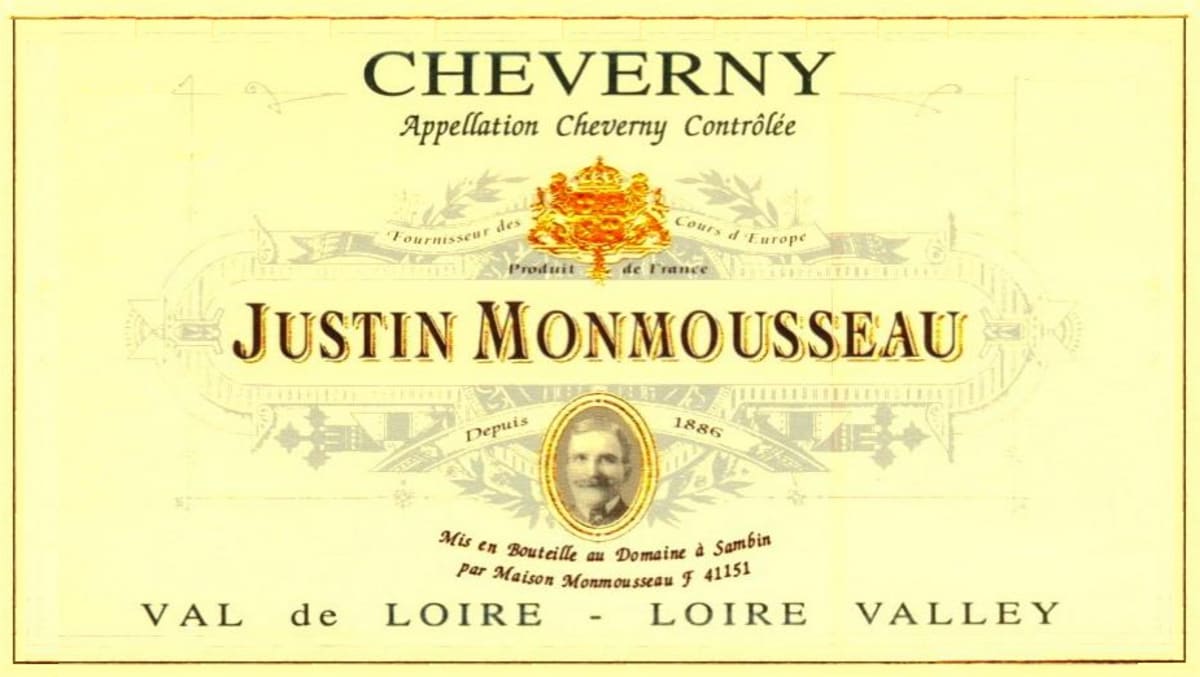 Caves Monmousseau Cheverny Blanc 2010 Front Label