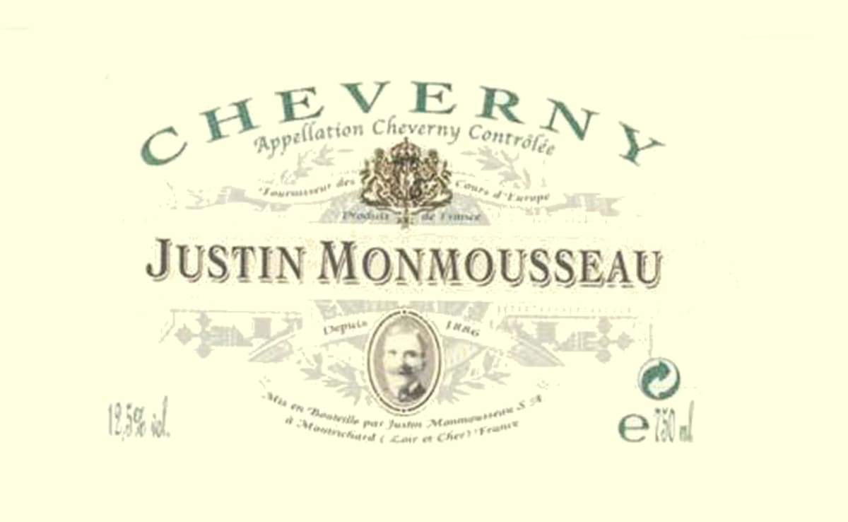 Caves Monmousseau Cheverny Blanc 2005 Front Label