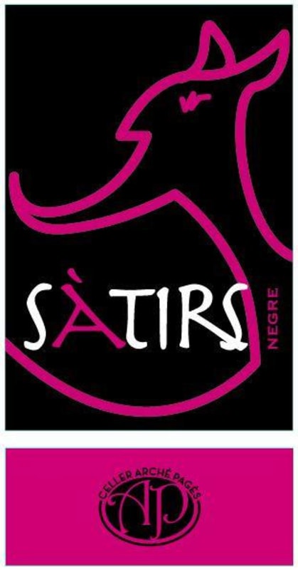 Celler Arche Pages Satirs Negre 2009 Front Label