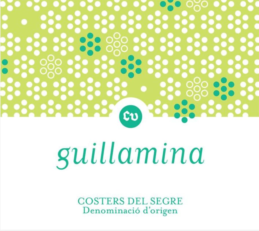 Celler Carcavins Guillamina Blanco 2015 Front Label