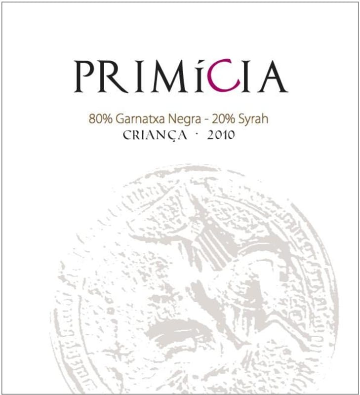 Celler de Batea Primicia Crianca Tinto 2010 Front Label