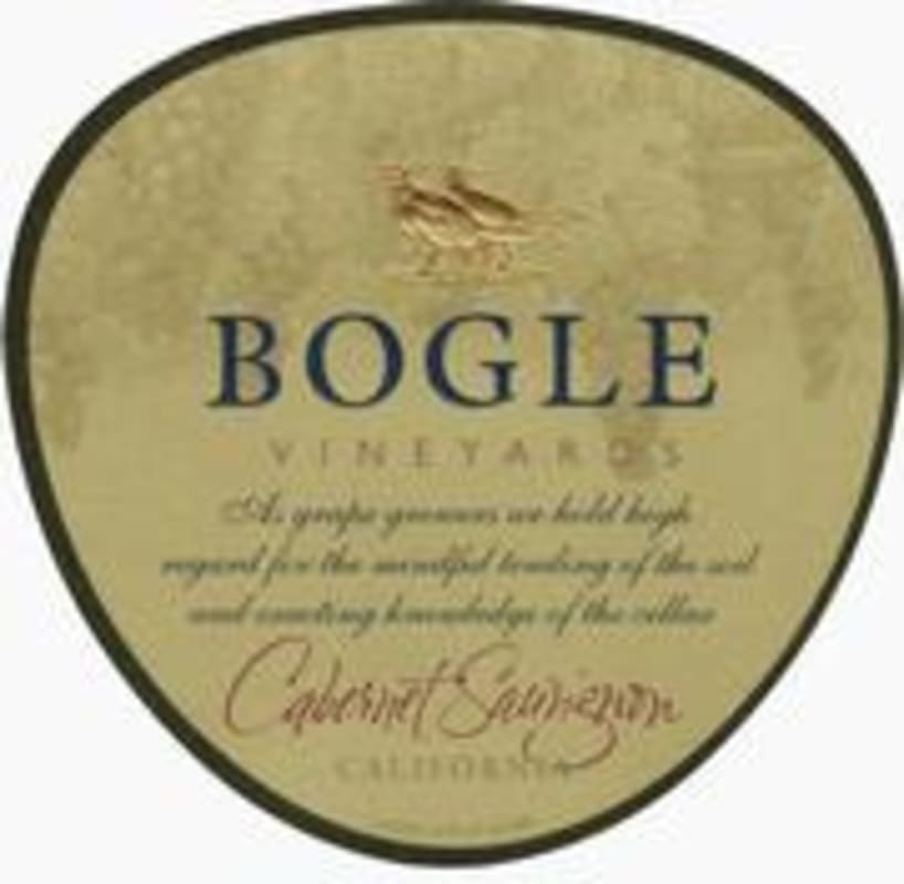 Bogle Cabernet Sauvignon 1999 Front Label