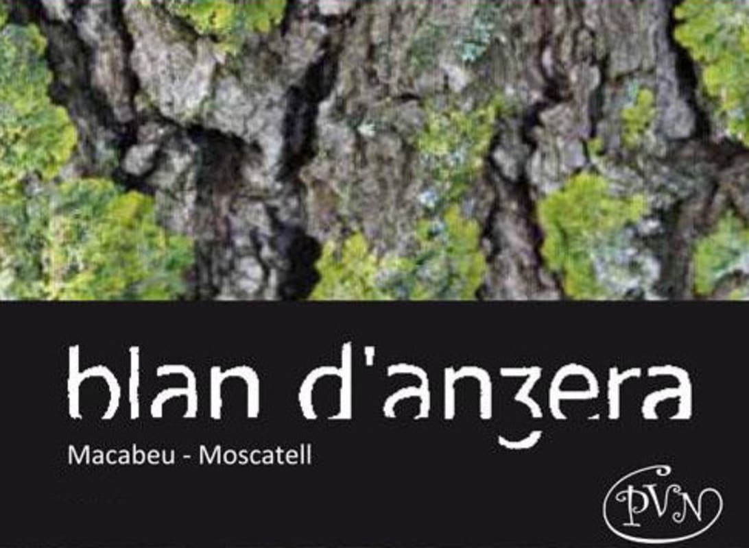Celler Jordi Llorens Blan d'Anzera 2014 Front Label