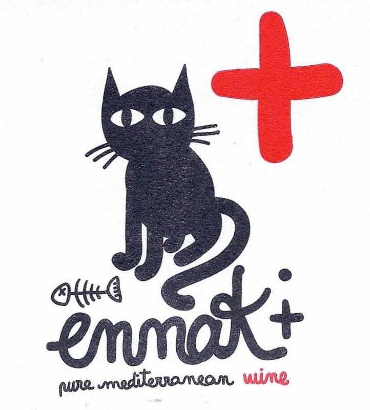 Celler Jordi Miro Ennak + Plus Crianza 2013 Front Label