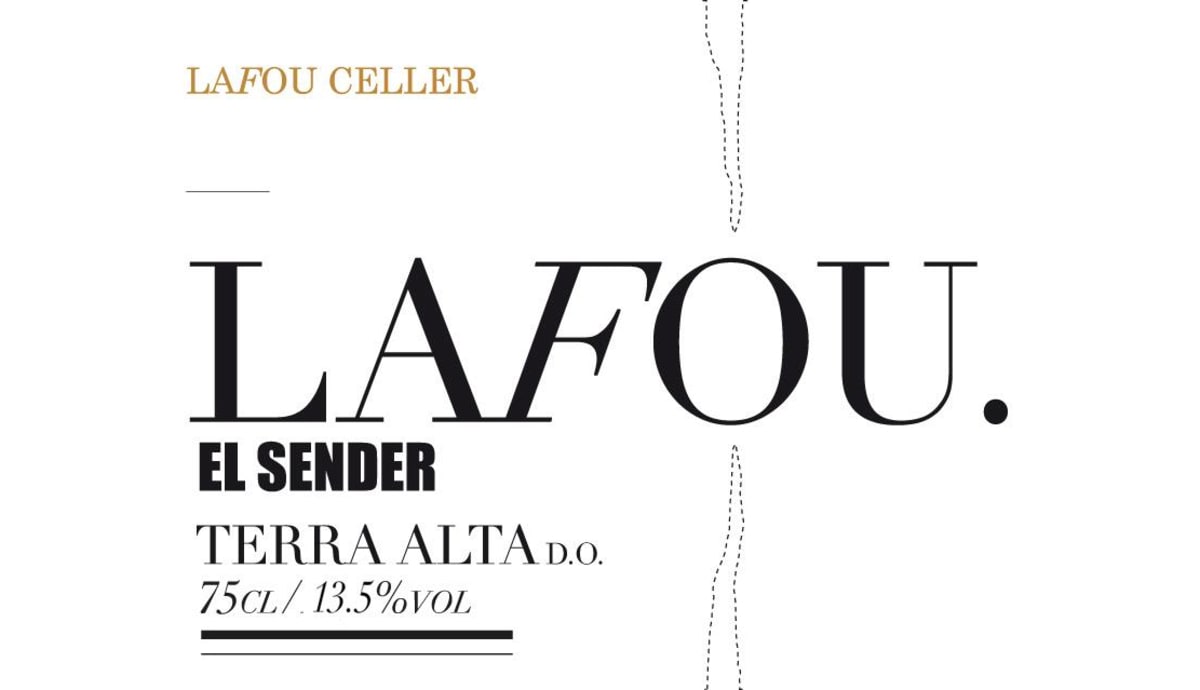 Celler Lafour El Sender 2014 Front Label