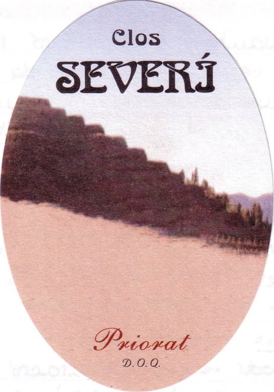 Celler Mas Garrian Clos Severi 2001 Front Label