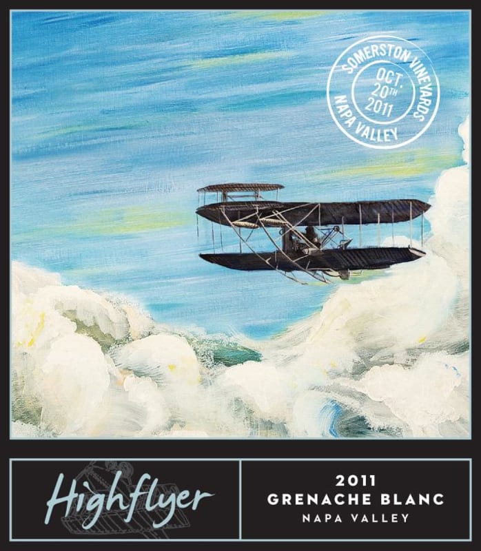 Somerston Highflyer Grenache Blanc 2011 Front Label