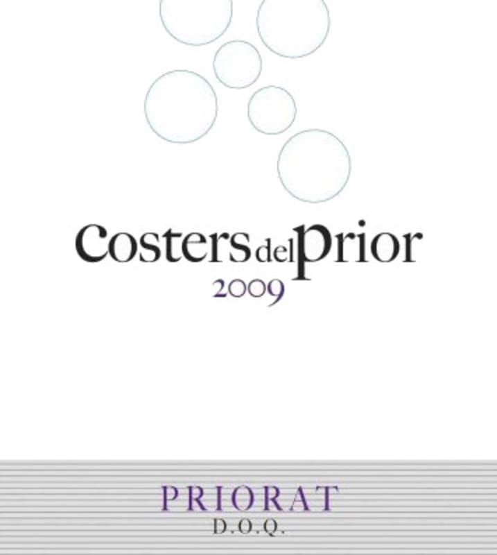 Celler Morlanda Costers del Prior 2009 Front Label