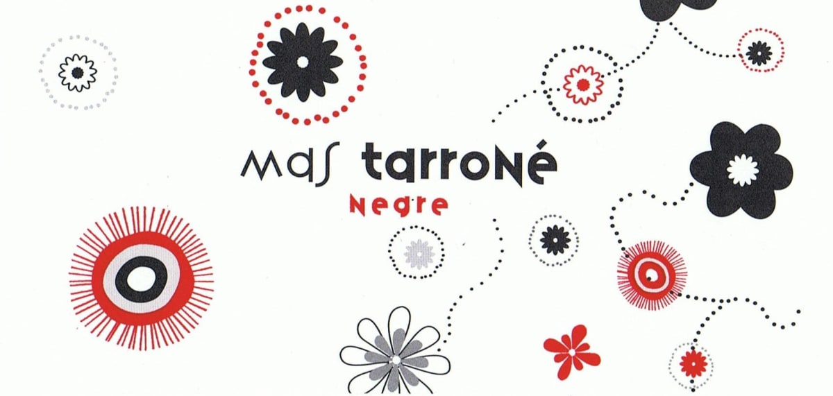 Cellers Tarrone Mas Tarrone Negre 2015 Front Label