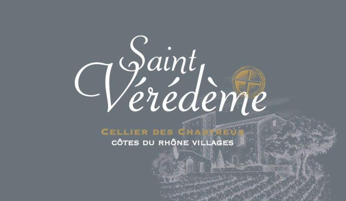 Cellier des Chartreux Cotes du Rhone Villages Saint Veredeme 2012 Front Label