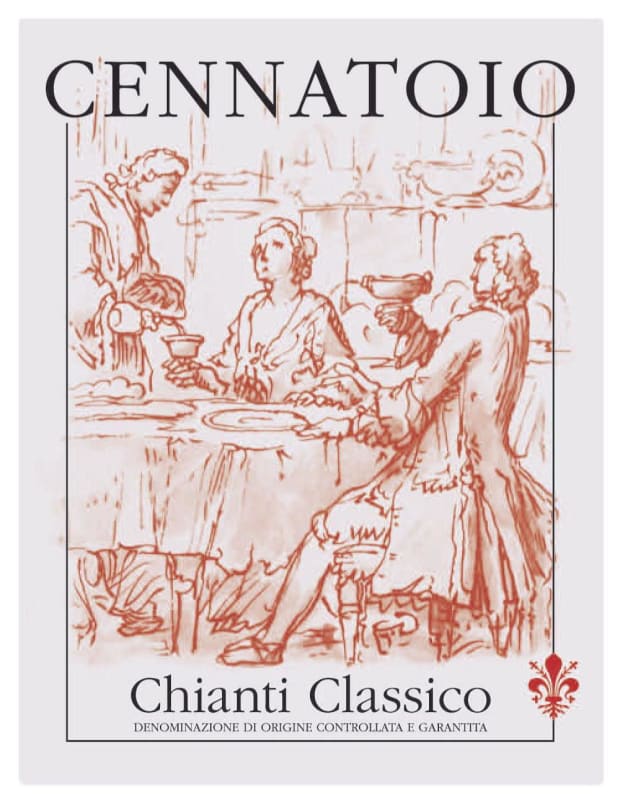 Cennatoio Intervineas Chianti Classico Oro 2009 Front Label