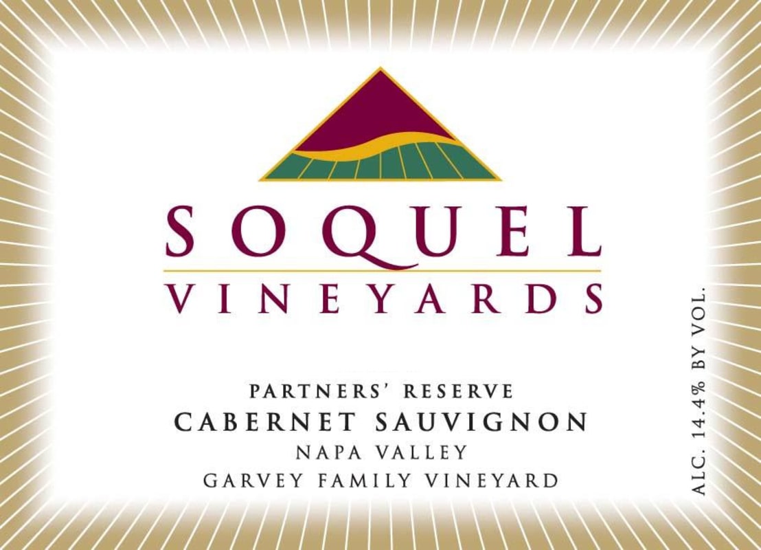 Soquel Garvey Family Vineyard Partners' Reserve Cabernet Sauvignon 2007 Front Label