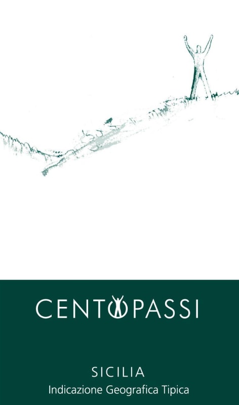 Centopassi Sicilia Bianco 2015 Front Label