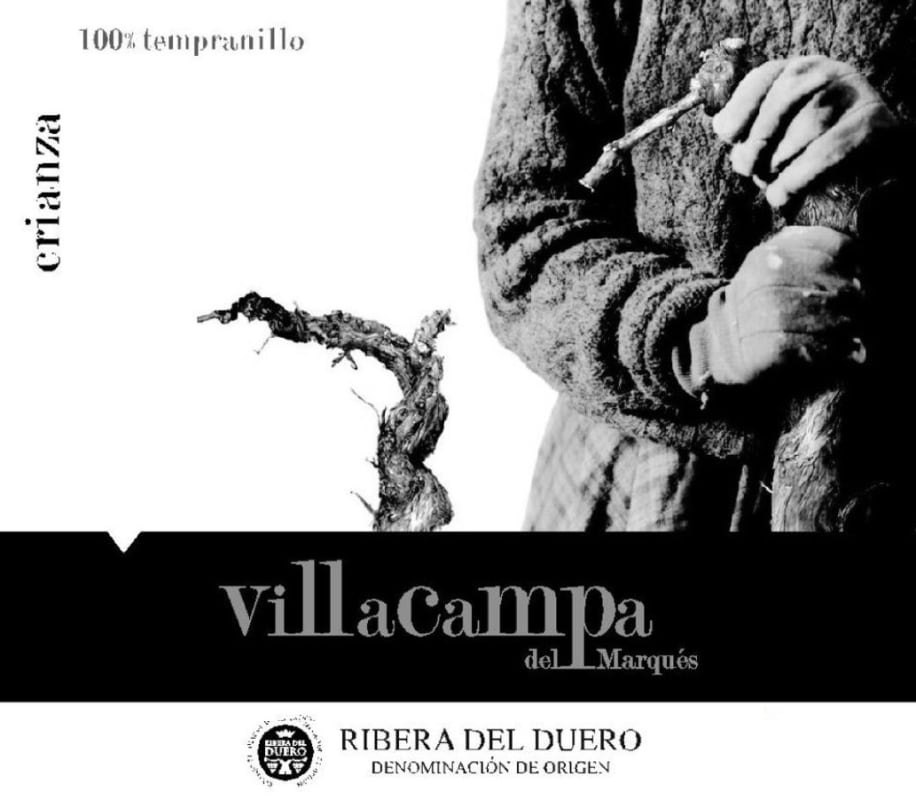 Cepas y Bodegas Villacampa del Marques Crianza 2011 Front Label