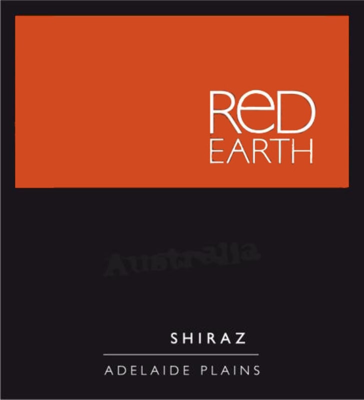 Ceravolo Red Earth Shiraz 2006 Front Label