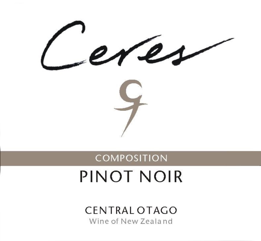Ceres Wines Composition Pinot Noir 2013 Front Label