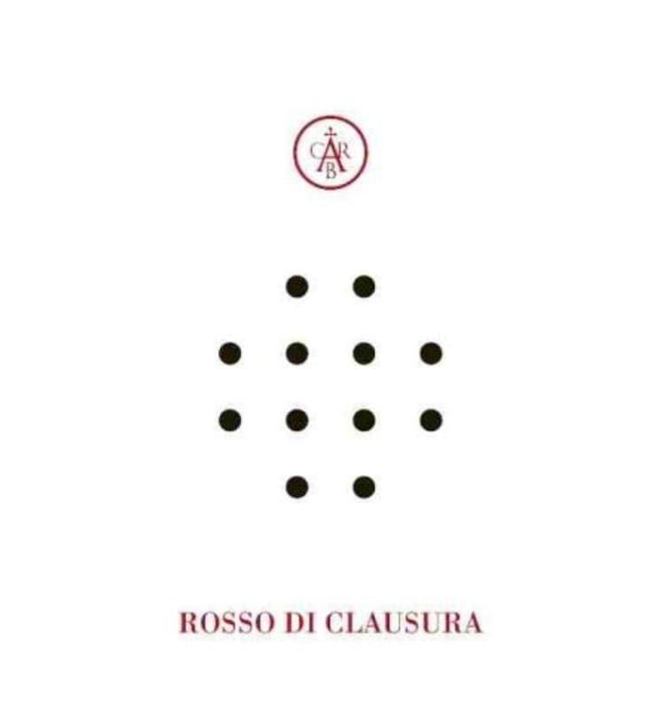 Certosa di Belriguardo Rosso di Clausura 2010 Front Label