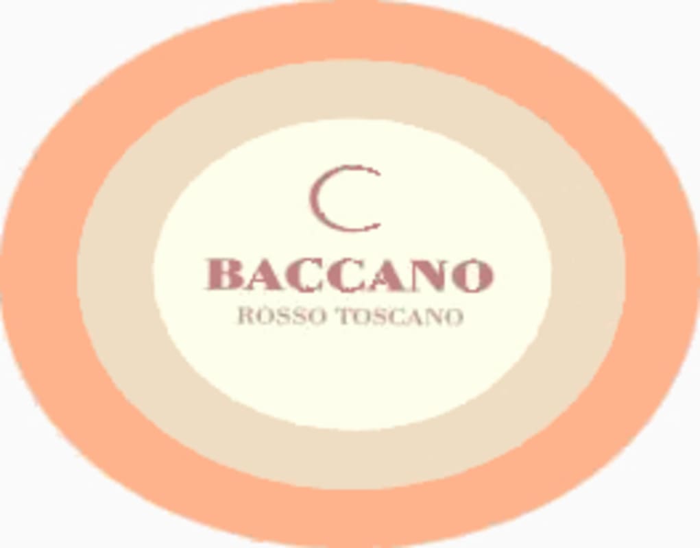 Certosa di Belriguardo Baccano Rosso 2004 Front Label