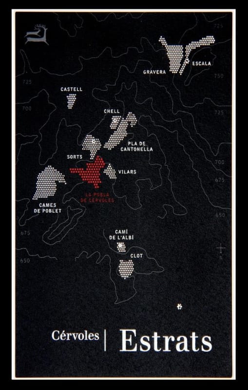 Cervoles Celler Estrats 2005 Front Label