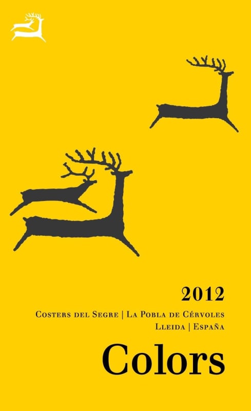 Cervoles Celler Colors Blanc 2012 Front Label