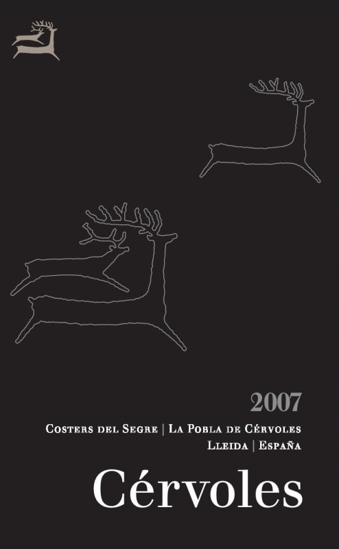 Cervoles Celler Cervoles 2007 Front Label