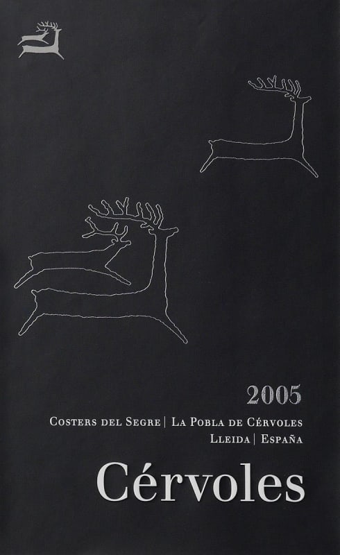 Cervoles Celler Cervoles 2005 Front Label