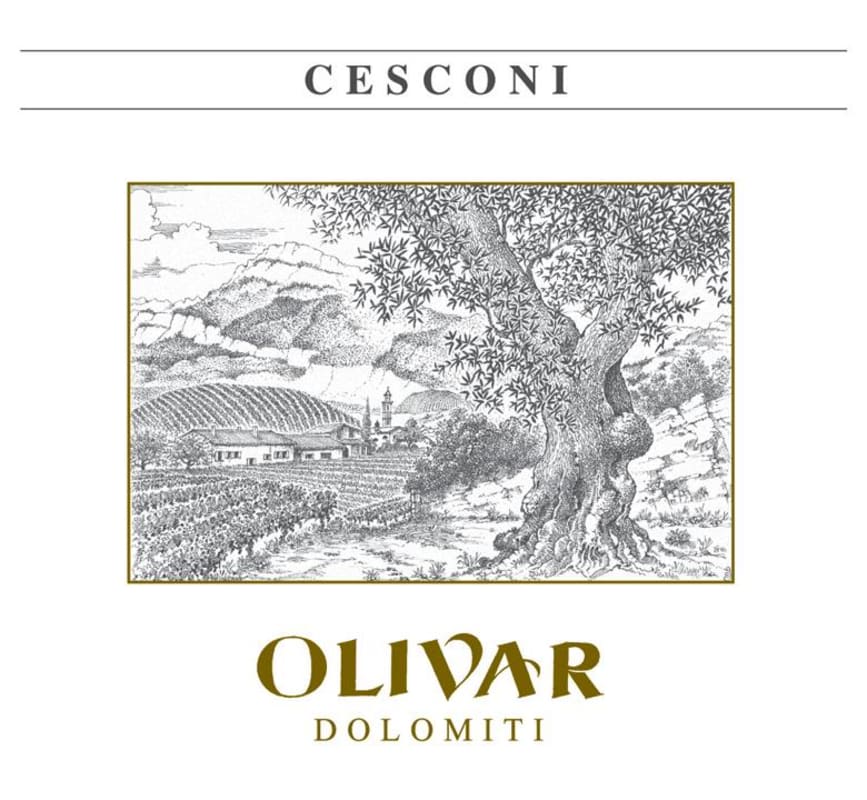 Cesconi Vigneti delle Dolomiti Olivar 2013 Front Label