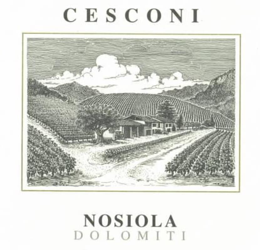 Cesconi Vigneti delle Dolomiti Nosiola 2012 Front Label