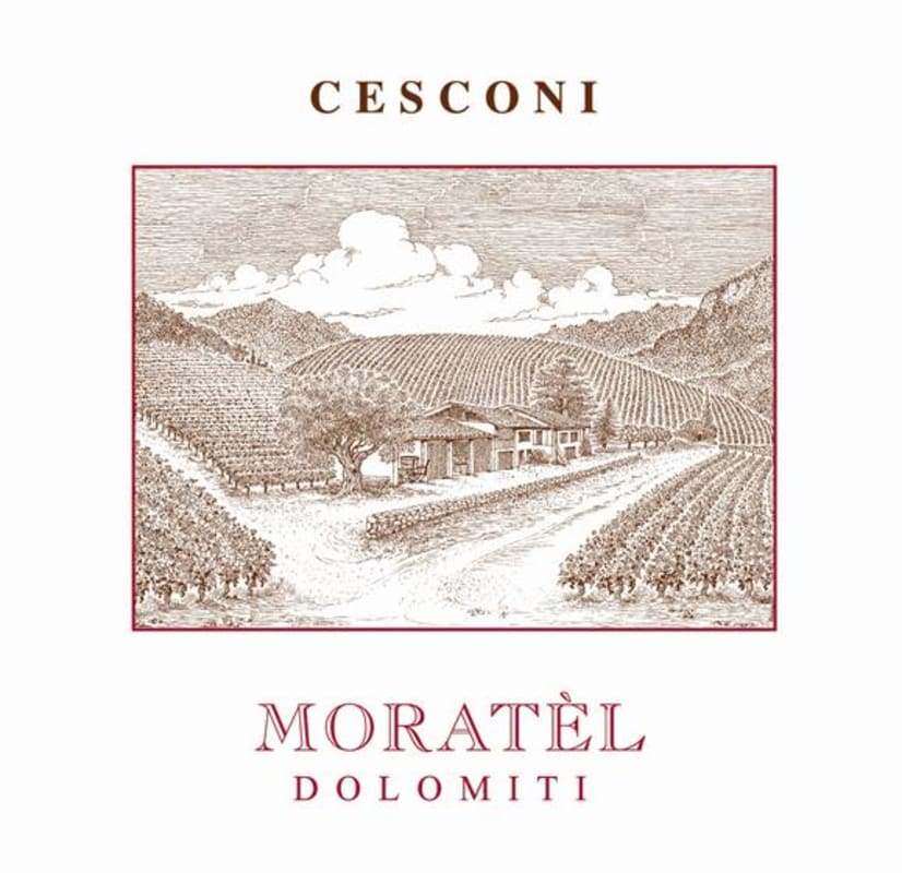 Cesconi Vigneti delle Dolomiti Moratel Rosso 2011 Front Label