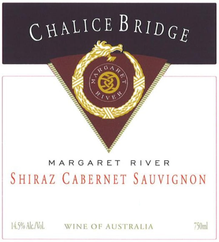 Chalice Bridge Estate Shiraz Cabernet Sauvignon 2007 Front Label